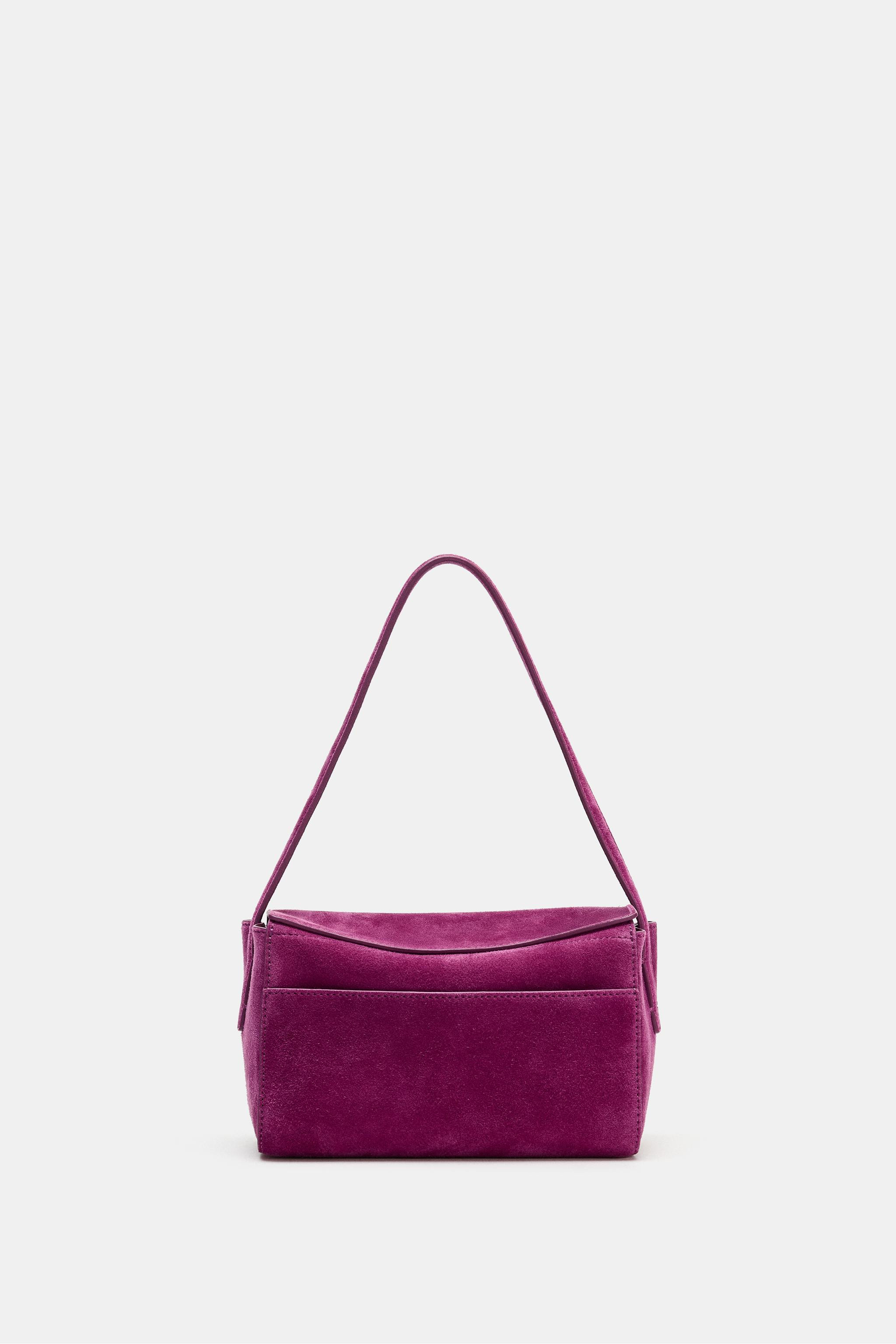 MINI LEATHER HANDBAG | Zara US