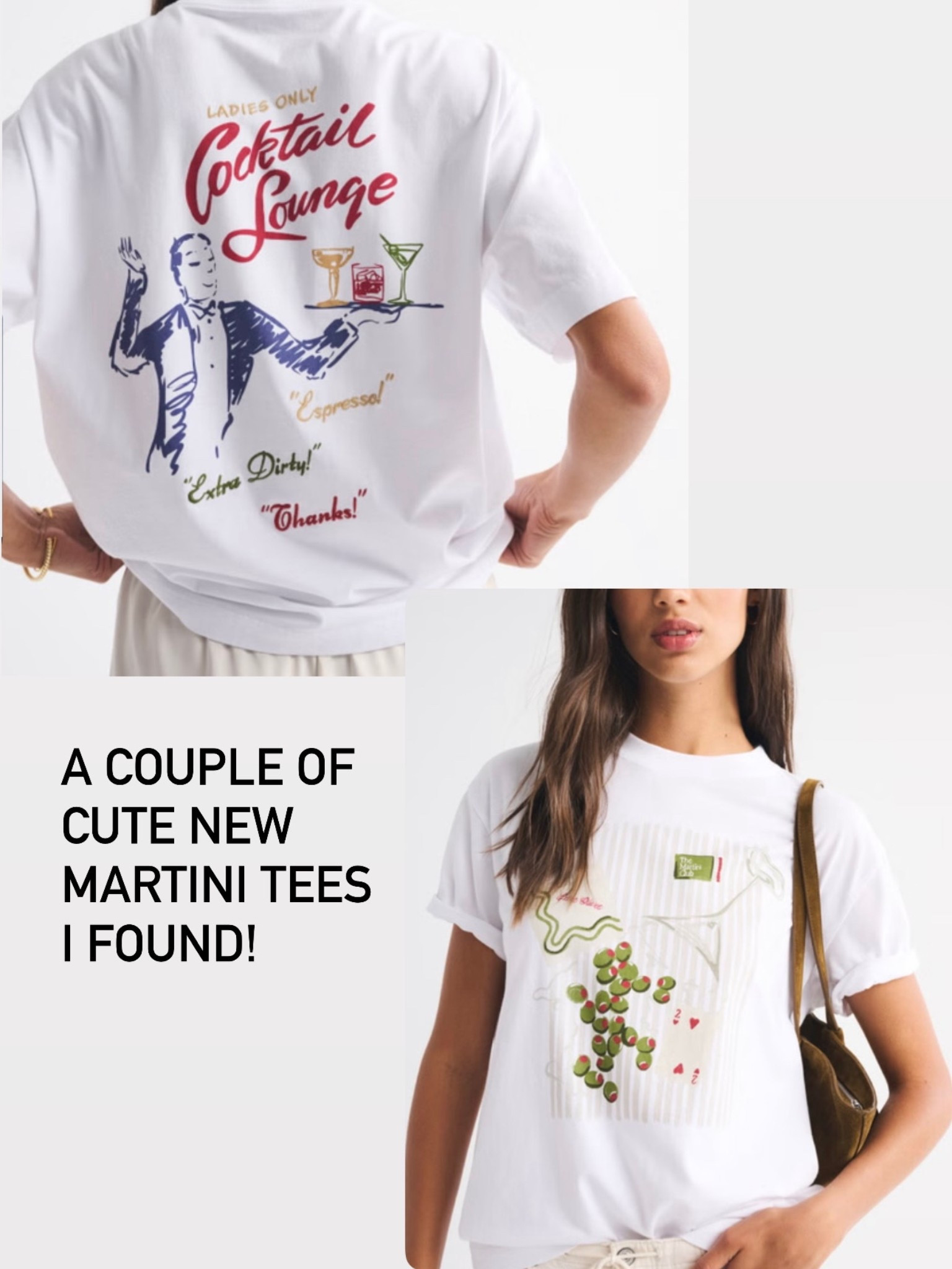 Abercrombie Martini Tees 
.
#abercrombie 

#LTKFindsUnder50 #LTKFindsUnder100