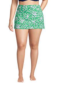 Draper James x Lands' End Women's Plus Size Chlorine Resistant Swim Skirt Swim Bottoms with Pocke... | Lands' End (US)