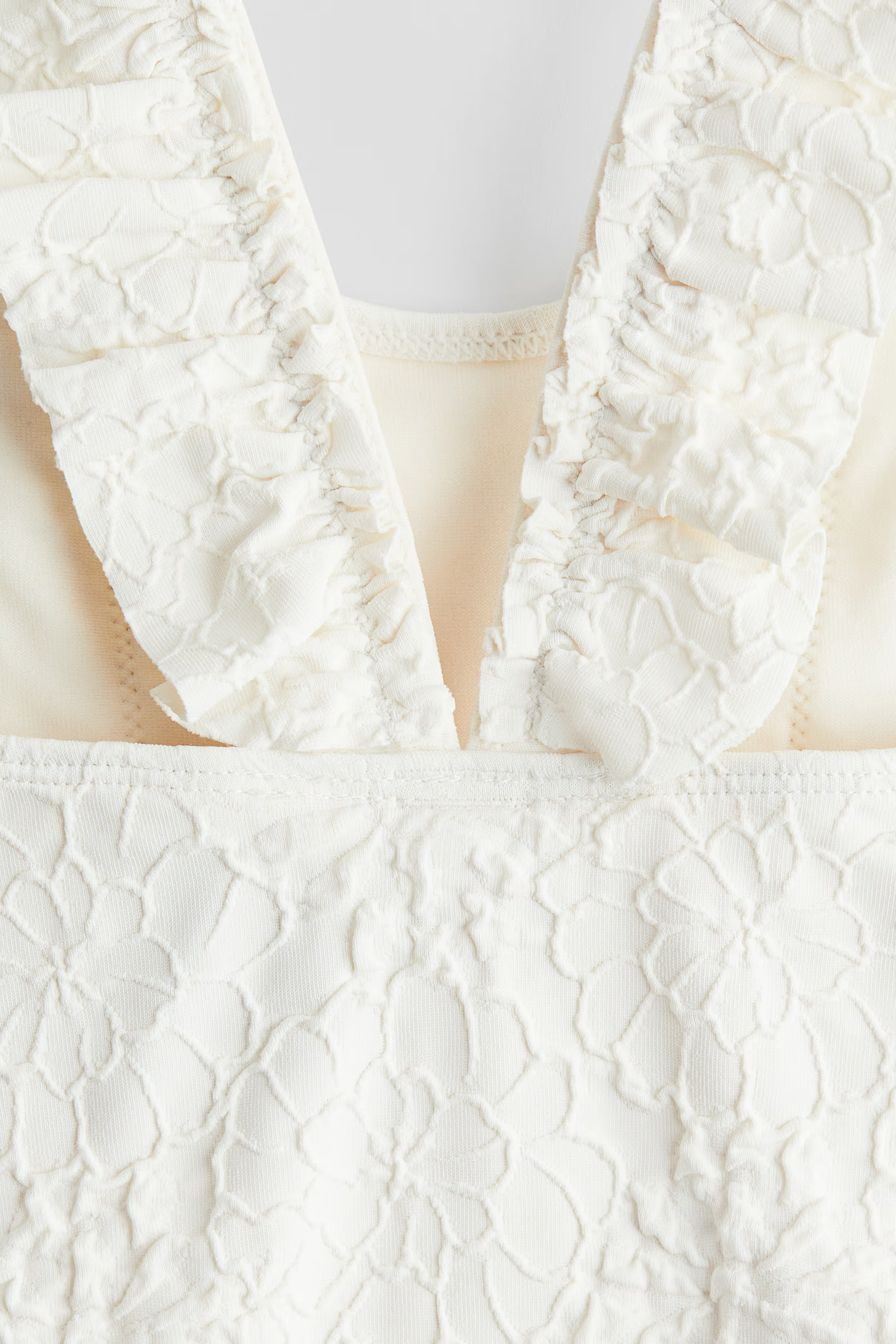 Ruffle-Trimmed Swimsuit | H&M (US + CA)