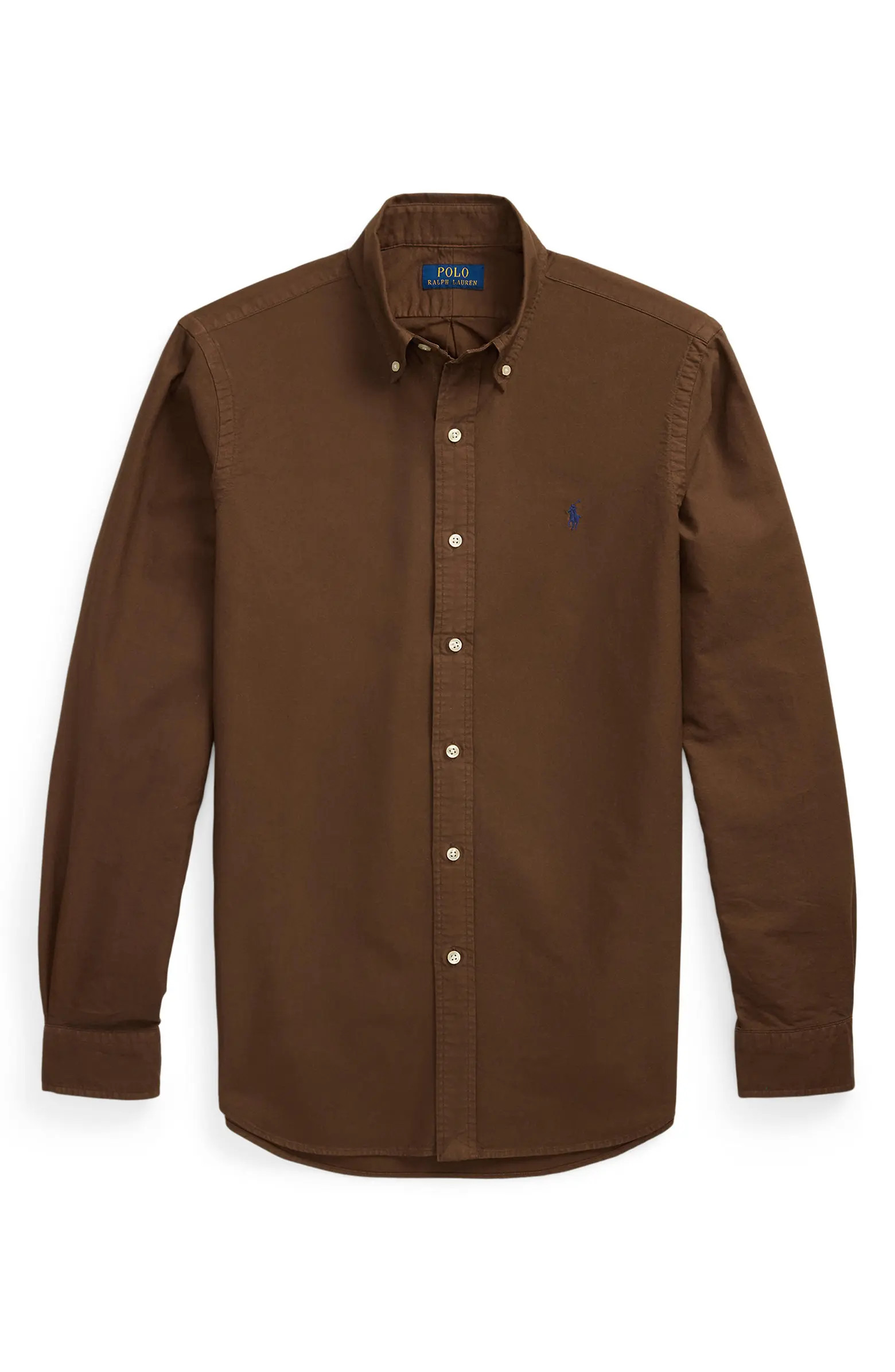 Solid Cotton Oxford Button-Down Shirt | Nordstrom