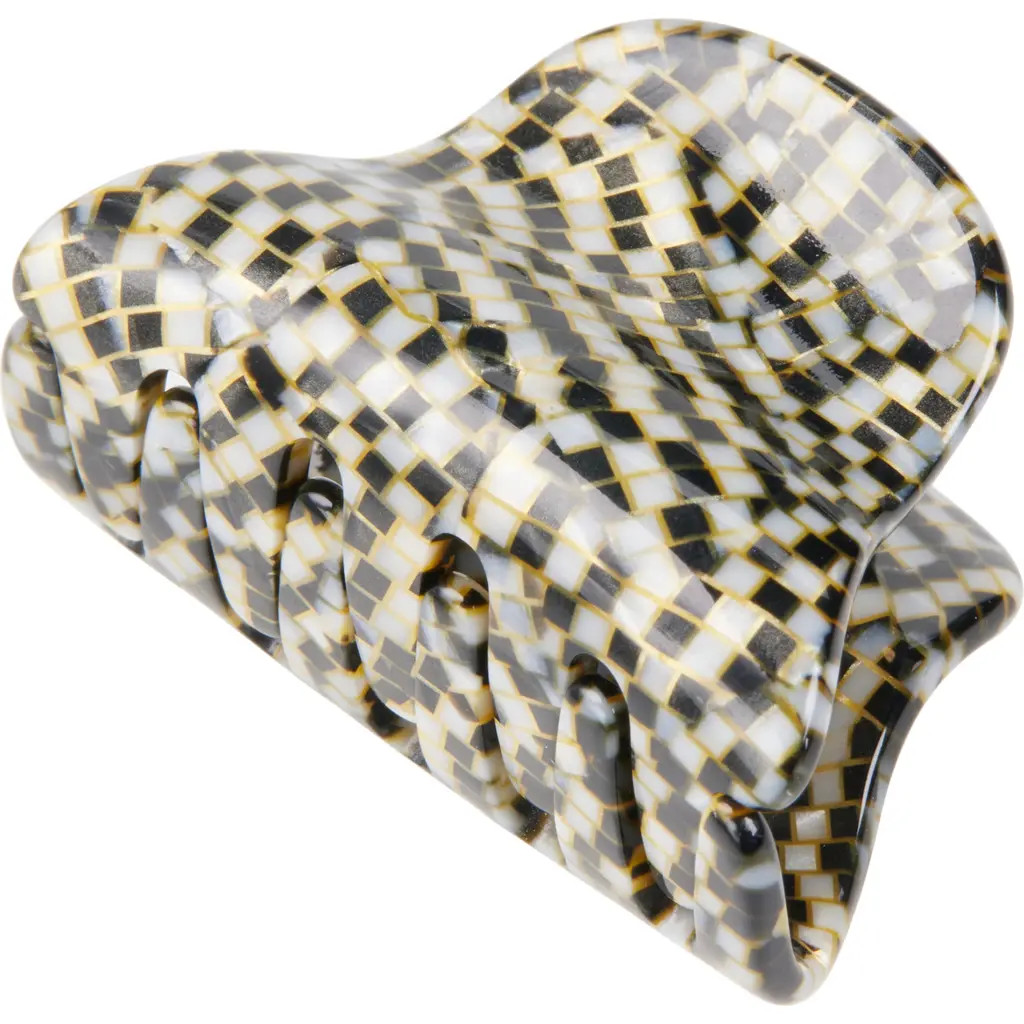 france luxe Mini Medusa Claw Clip in Opera Silver at Nordstrom | Nordstrom