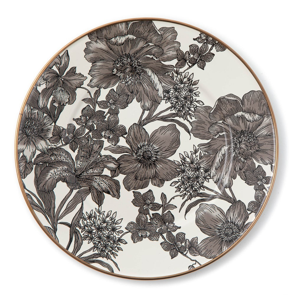 Sterling English Garden Enamel Salad/Dessert Plate | MacKenzie-Childs