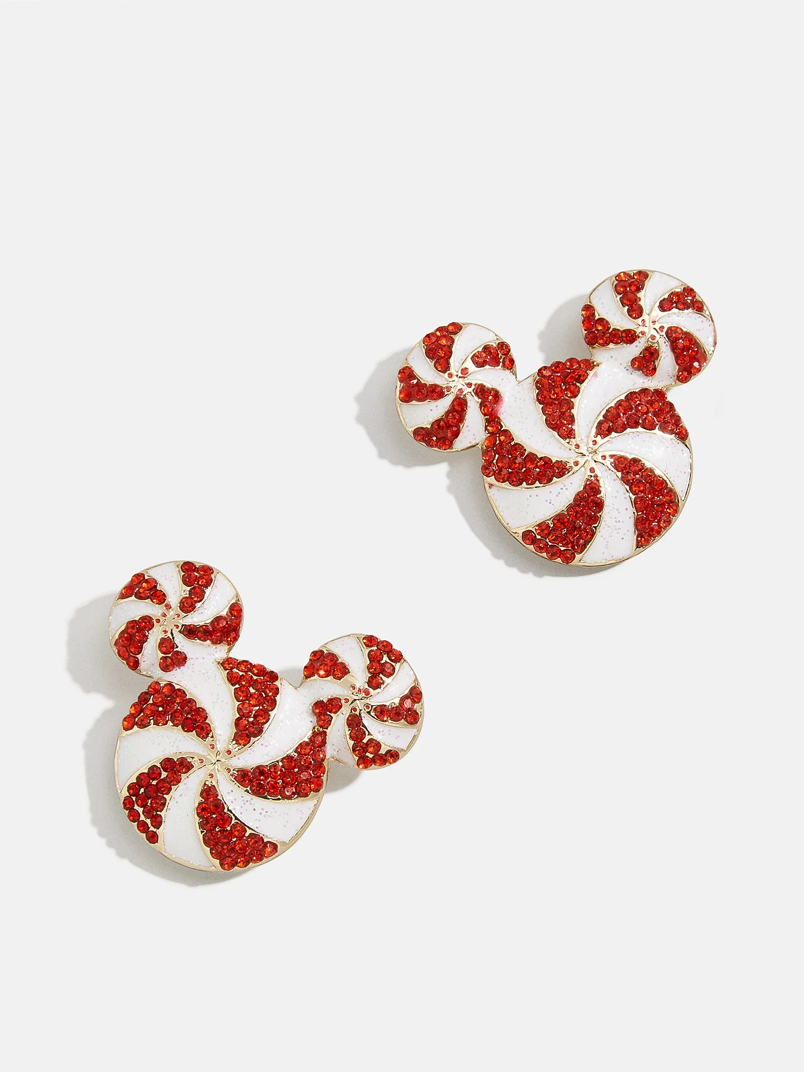 Mickey Mouse Disney Peppermint Earrings - Mickey Mouse Peppermint Earrings | BaubleBar (US)