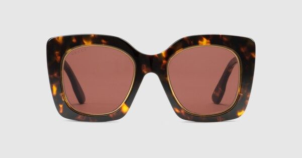 Gucci Oversize square-frame sunglasses | Gucci (UK)