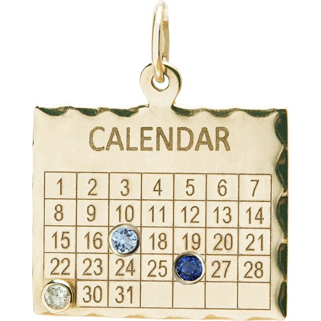 Multiple Date Calendar Charm | Maisonette