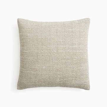 Two Tone Chunky Linen Pillow Cover | West Elm (US)