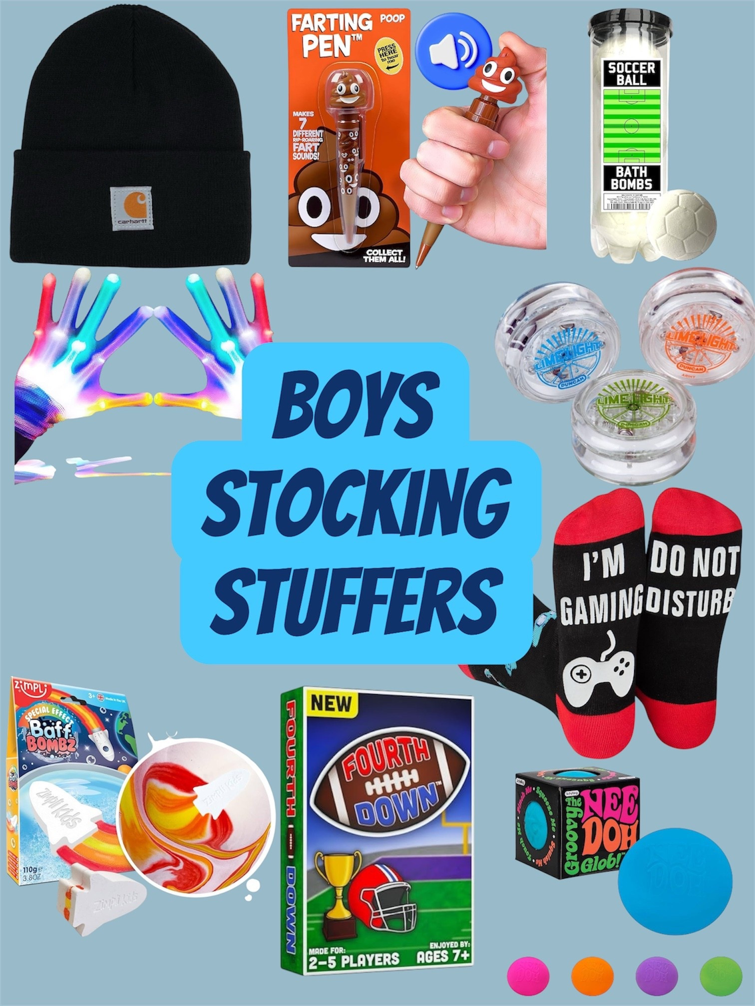 Christmas stocking stuffers for preteen and teen boys. Amazon stocking stuffers  

#LTKGiftGuide #LTKKids #LTKHoliday