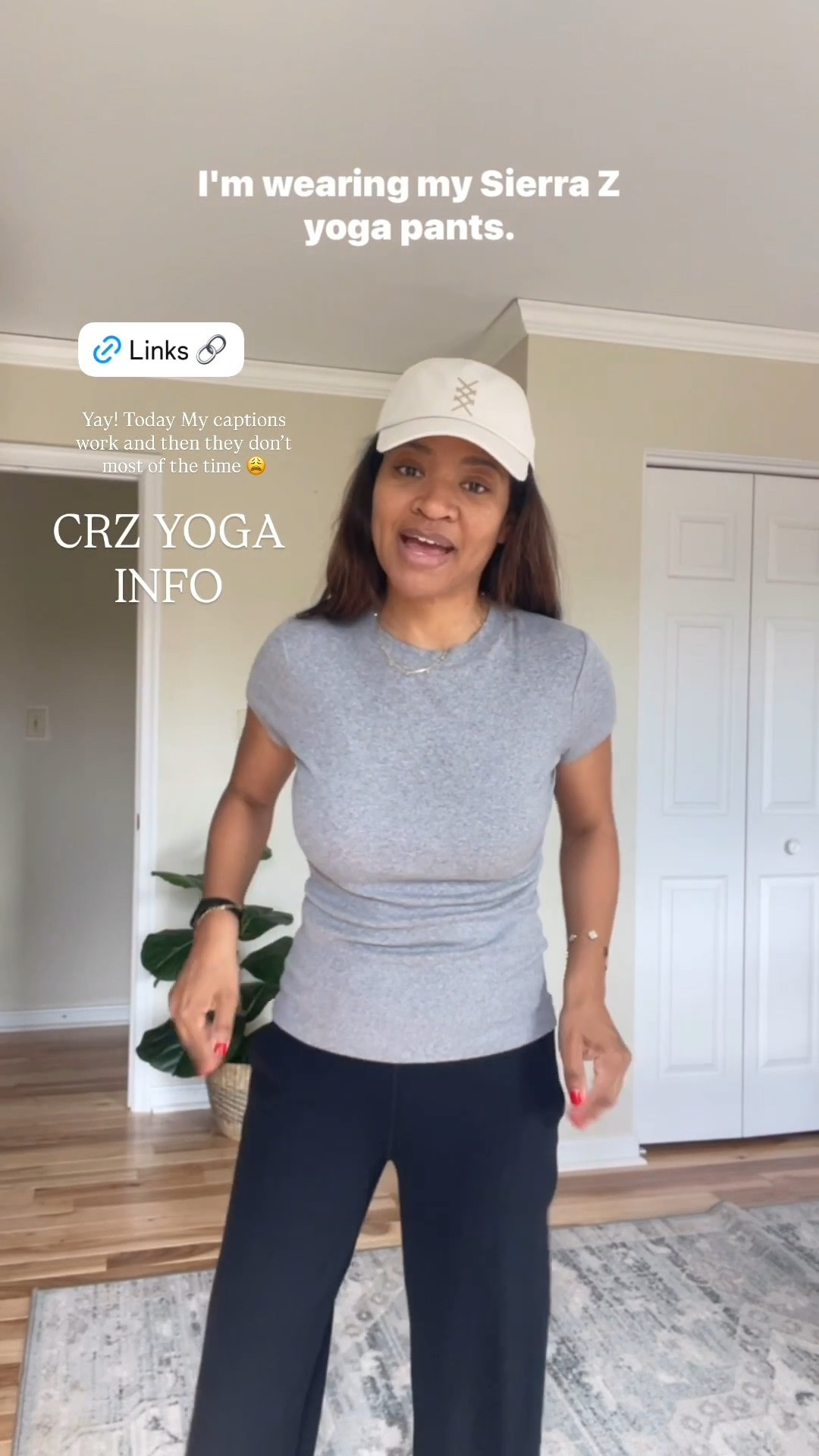 Casual WFH OOTD. 
I’m Wearing a size small 5.4 TO 5.7 in the CRZ Yoga pants 

#ltkootd #ltkover40 #ltkgrwm

