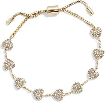 BaubleBar Brittany Pavé Heart Bracelet | Nordstrom | Nordstrom