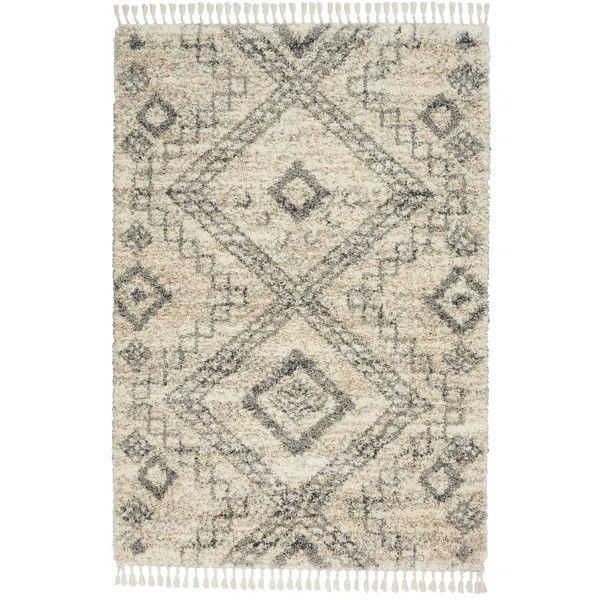 Antoine Performance Gray/Beige Rug | Wayfair North America