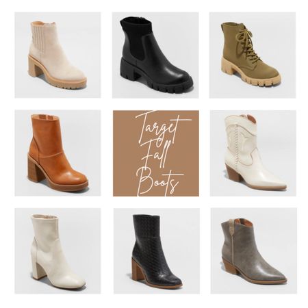 Target is killing it this season! Refresh your shoe closet with these affordable styles 🤎👏🏼 #fallfashion #booties #shoes #targetstyle #target 

#LTKSeasonal #LTKshoecrush #LTKunder50