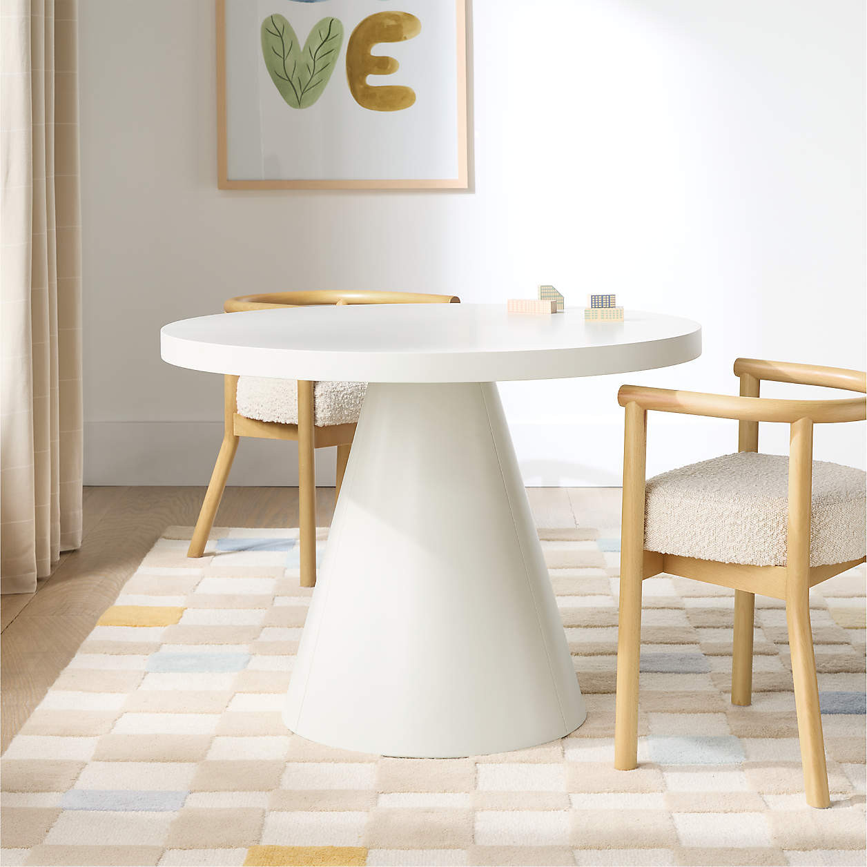 Willy Round Kids Play Table by Leanne Ford + Reviews | Crate & Kids | Crate & Barrel