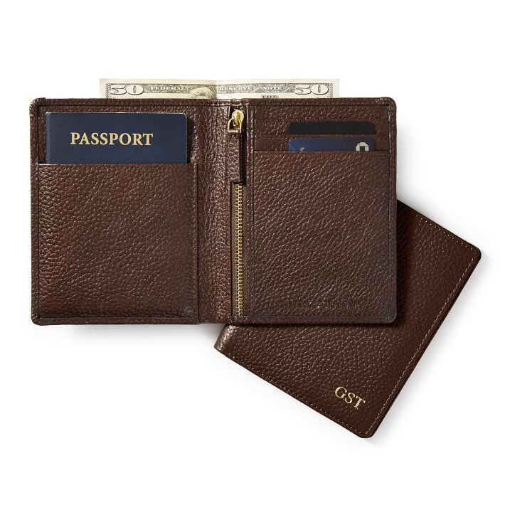 Harvey Leather Travel Wallet | Mark and Graham