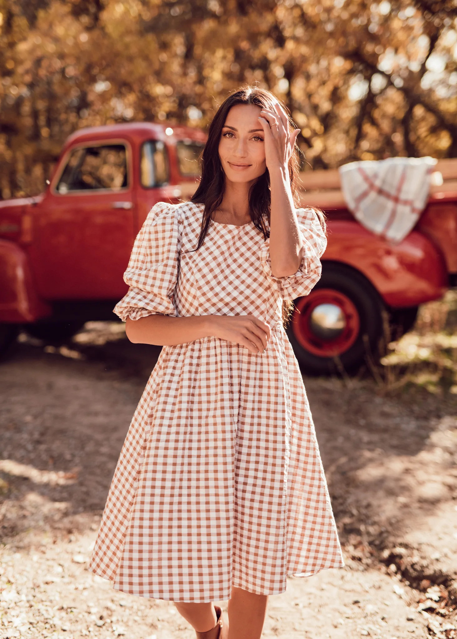 Misty Maple Gingham Dress | JessaKae