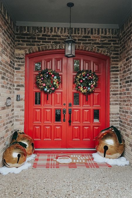 The perfect Christmas porch decor! You’ll be the talk of the neighborhood with these giant bells! 

#LTKSeasonal #LTKHoliday #LTKhome