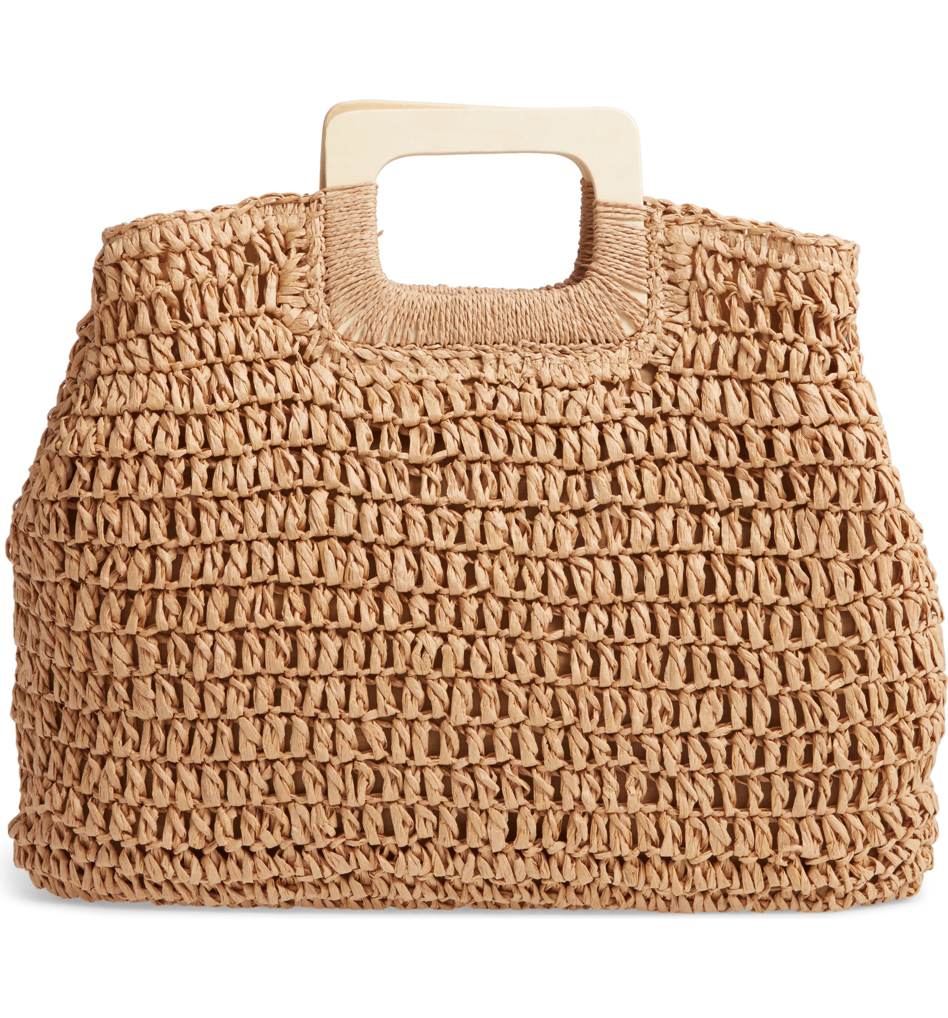 Woven Square Handle Satchel | Nordstrom