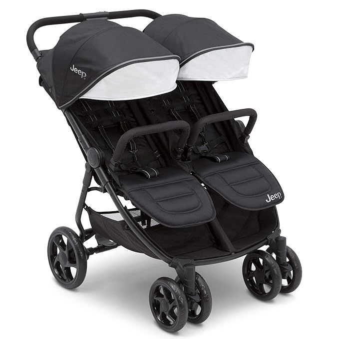 Jeep Destination Ultralight Side x Side Double Stroller, Midnight | Amazon (US)