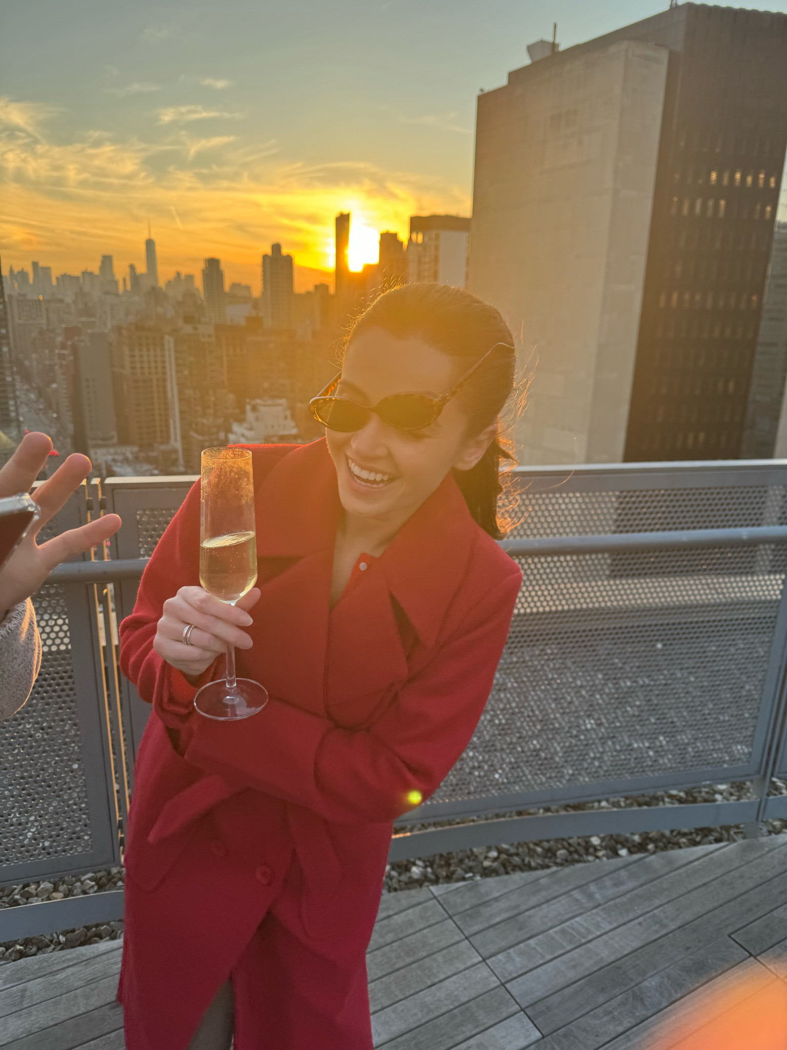 A random red wrap coat I found on Amazon this year & my favorite champagne flutes from Crate & Barrel! 

#LTKfindsunder100 #LTKSeasonal #LTKhome