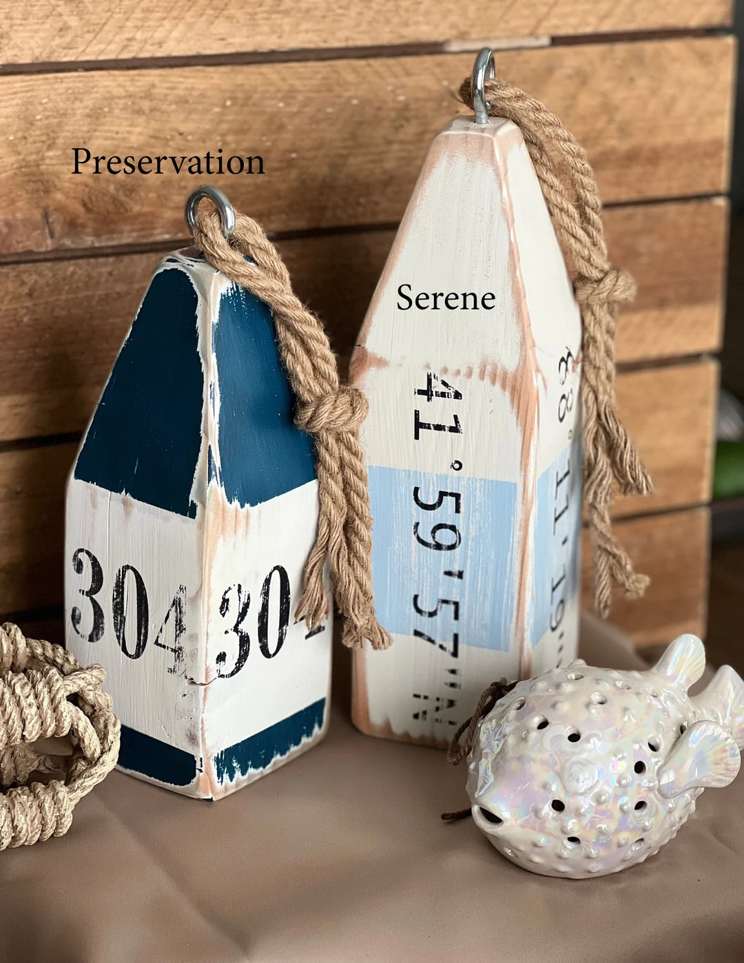 House Number Buoy Latitude/longitude Buoy Nautical Décor Beach House Décor - Etsy | Etsy (US)