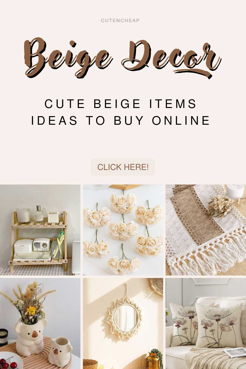 If you're looking to transform your space with some chic and cozy vibes, I've got the best beige decor ideas from Shein for you! Beige is the ultimate neutral for creating a stylish and calming atmosphere in any room. From cute vases to cozy cushions, these home decor items are perfect for adding a touch of elegance. Check out these must-have beige decor ideas!

#LTKHome #LTKFindsUnder50