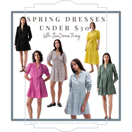 Spring Dresses at Gap under $30

#LTKfindsunder50 #LTKsalealert #LTKmidsize