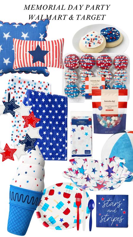 Everything you need for a fun Memorial Day party! 

#LTKHome #LTKParties #LTKSeasonal