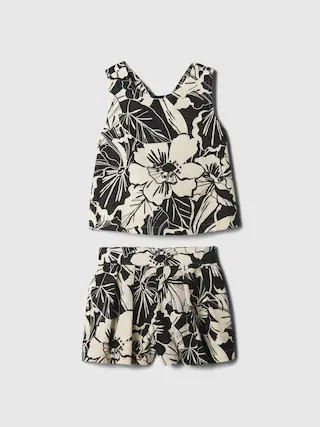 babyGap Linen-Cotton Outfit Set | Gap (US)