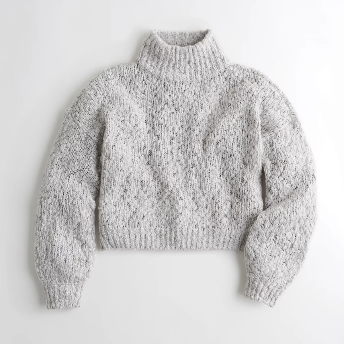 Shine Chunky Turtleneck Sweater | Hollister US