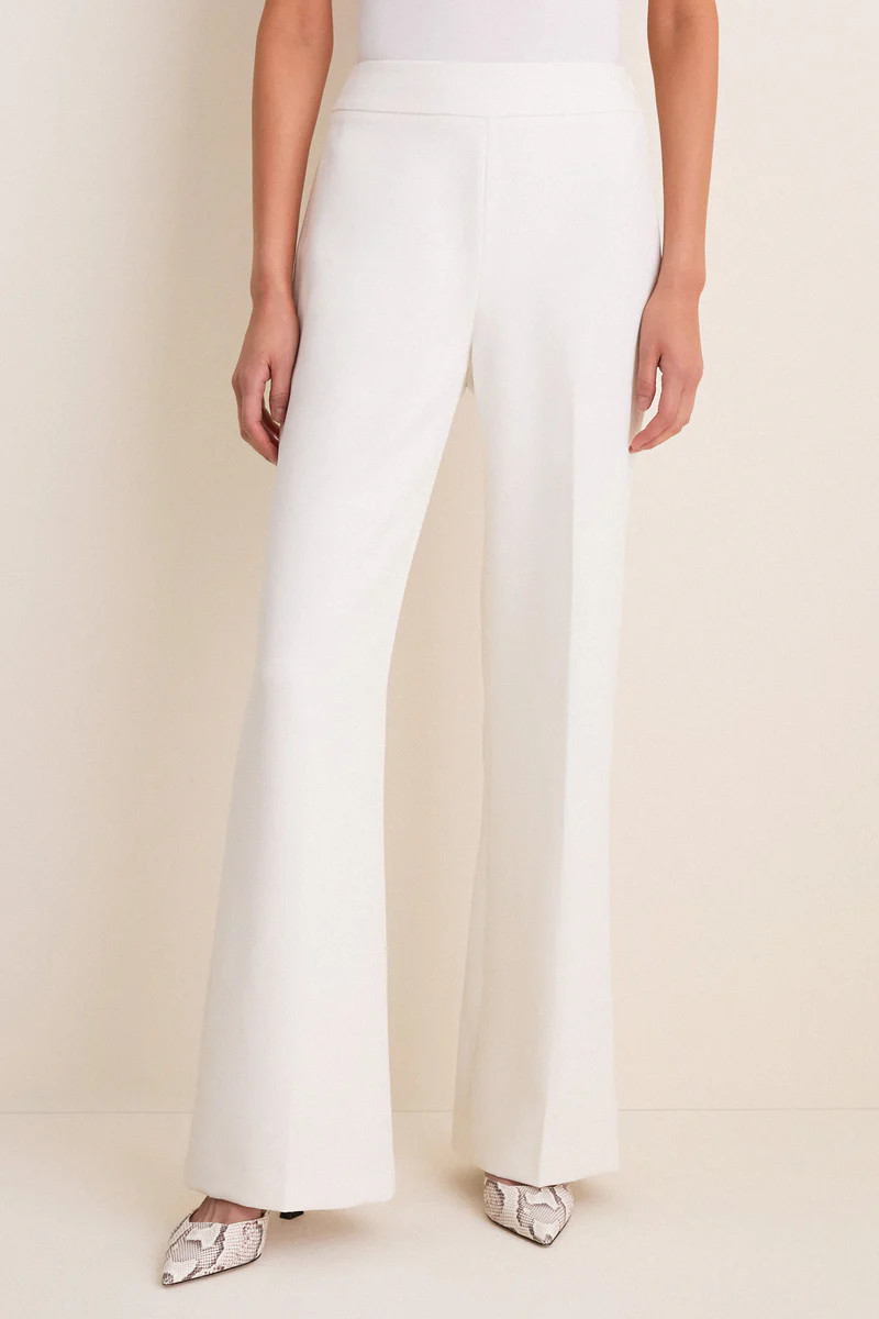 White Crepe Erin Pant | Tuckernuck (US)