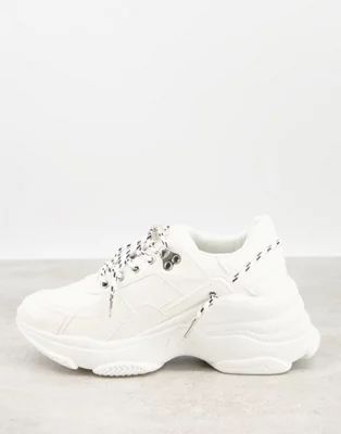 RAID Ibiza chunky sneakers in white | ASOS (Global)