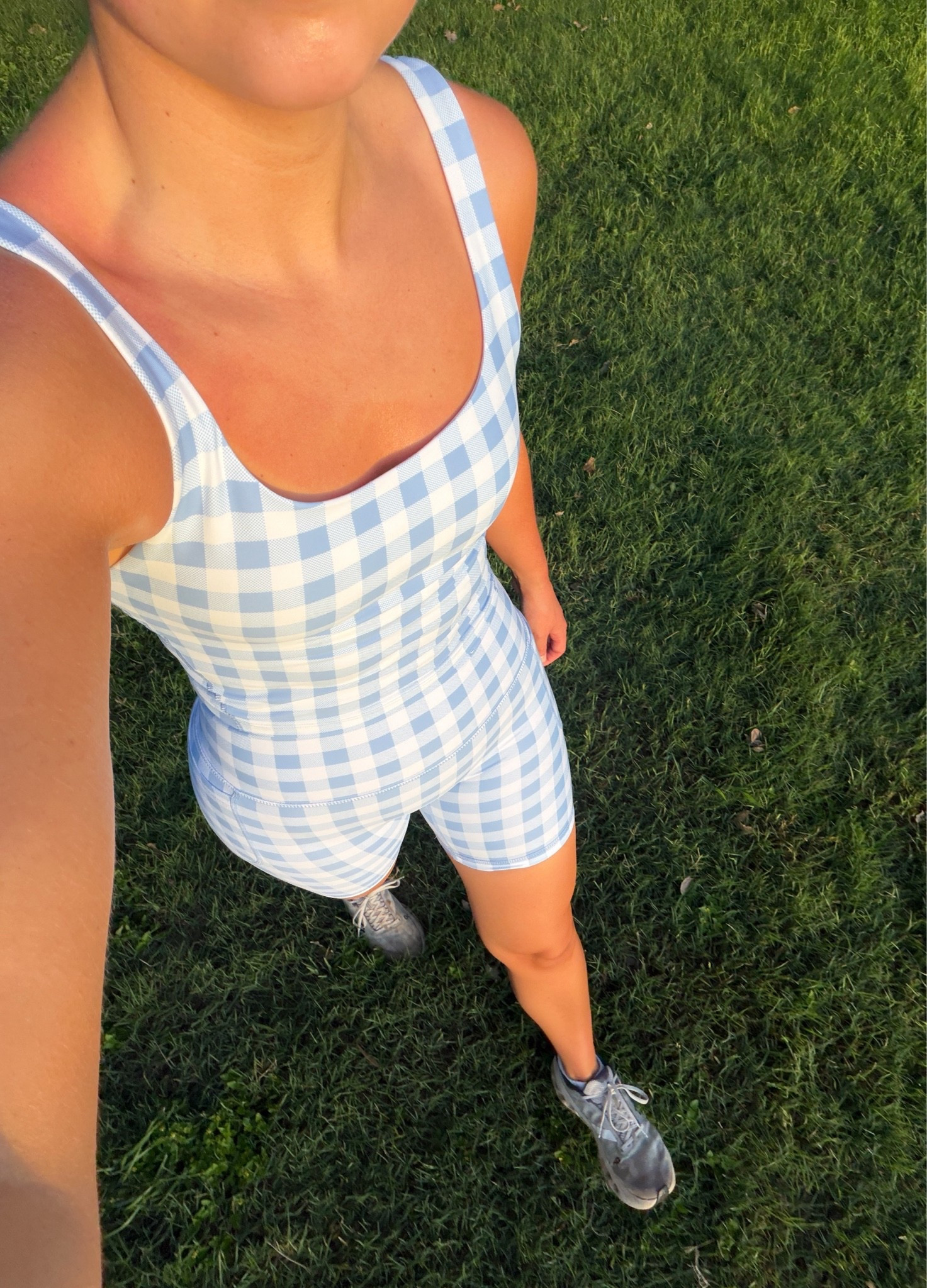 New workout set! Wearing a s in both!
