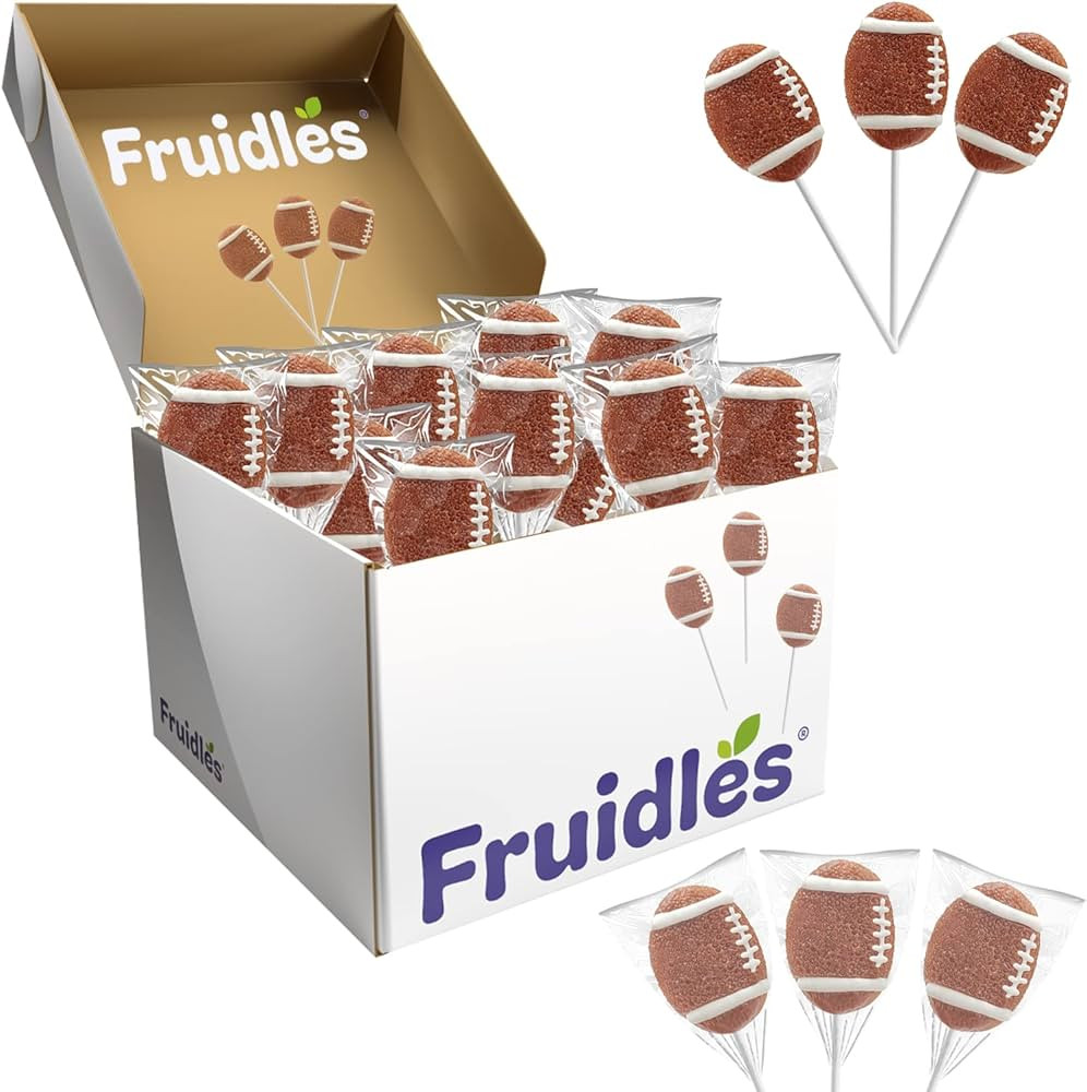 Super Sports Ball Candy Basketball, Football, Soccer, and Baseball, Individually Wrapped Sport Va... | Amazon (US)