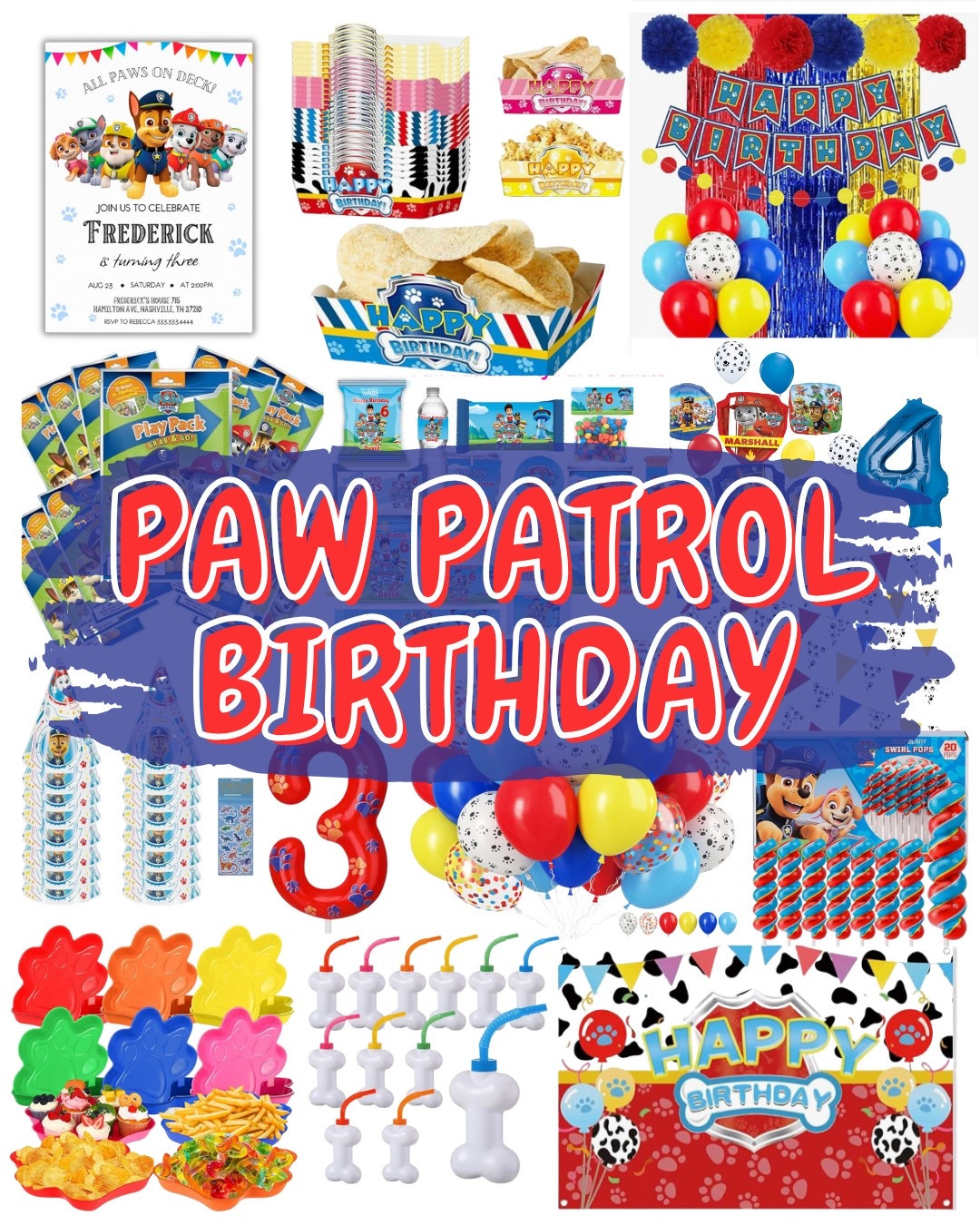 Paw Patrol party ready! Rounded up all the pup-tastic decor, favors, and fun finds to throw the ultimate birthday bash. No job is too big, no pup is too small! #PawPatrolParty #KidsBirthdayIdeas #BirthdayPartyDecor #PartyPlanning #LTKKids #LTKParty #PartyInspo #BirthdayTheme #PawPatrolBirthday #LTKFinds #PartyDecorIdeas #MomLife #BoyMom #GirlMom #BirthdayVibes 

#LTKSaleAlert #LTKKids #LTKParties