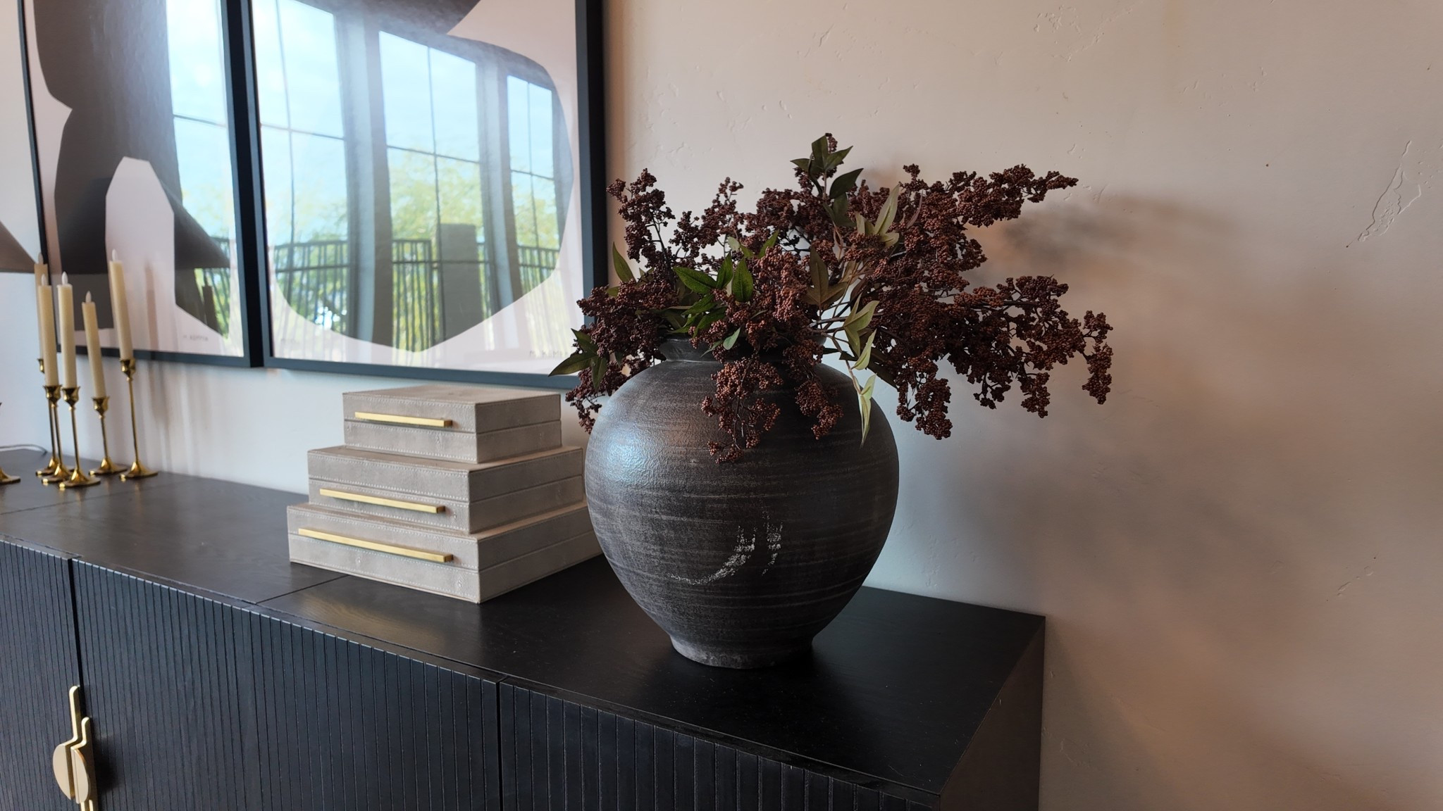 Simple console styling with Target and Amazon pieces! 

#LTKU #LTKHome #LTKdayinmylife