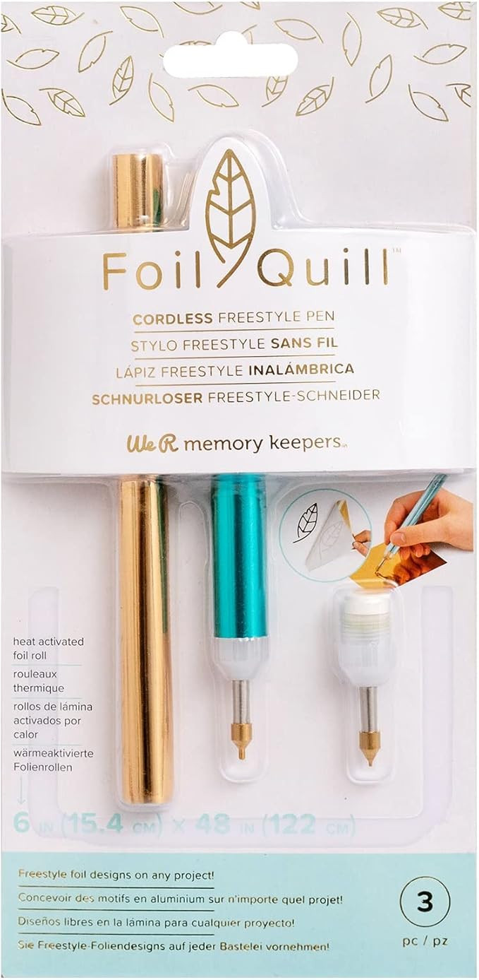 We R Memory Keepers Foil Quill Cordless Freestyle Pen-3 Pieces | Amazon (US)