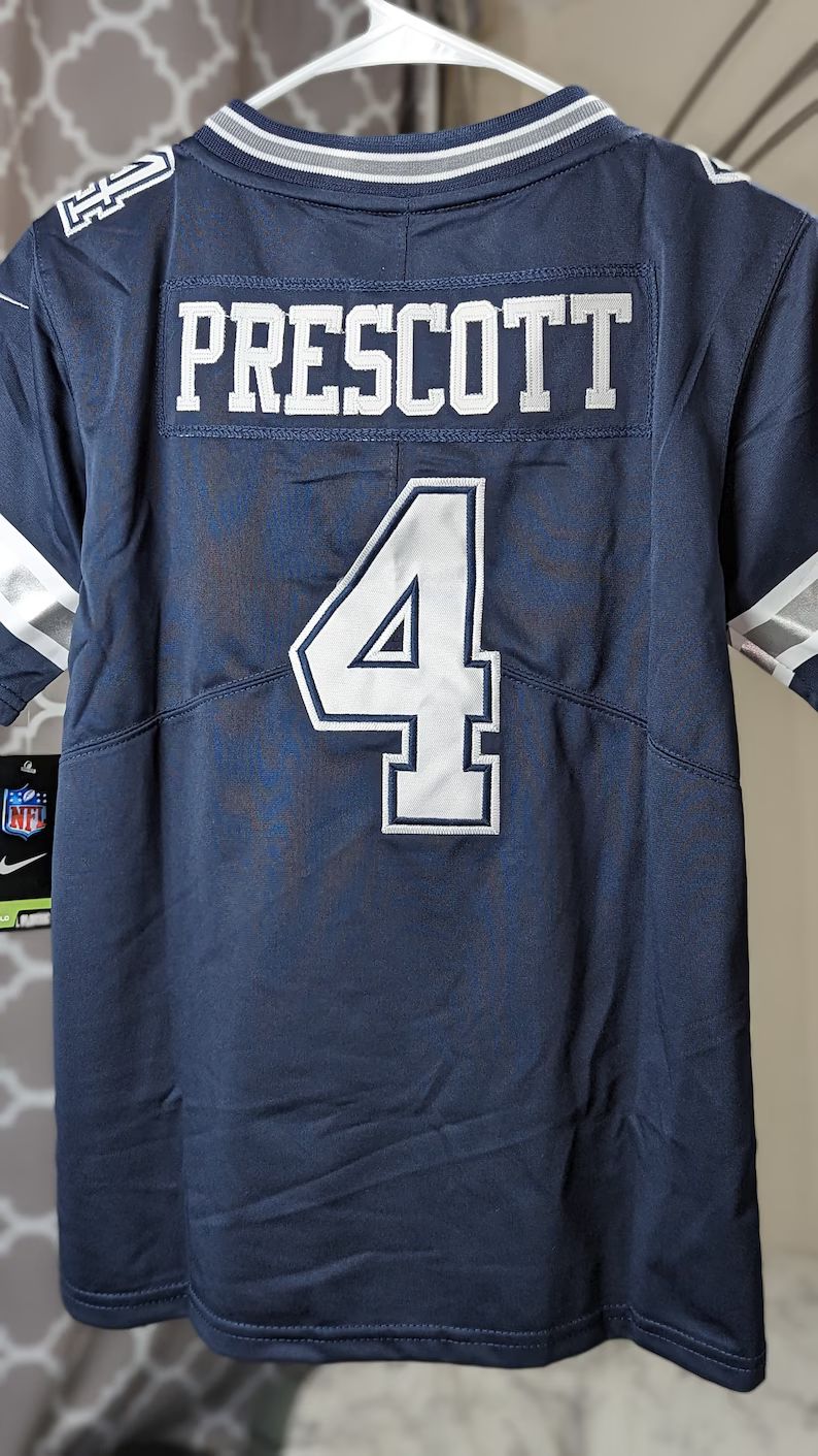 Dallas Cowboys Dak Prescott Youth Jersey Size S-L - Etsy | Etsy (US)