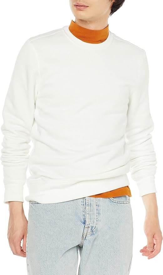 Amazon Essentials Men's Fleece Crewneck Sweatshirt (Available in Big & Tall) | Amazon (US)