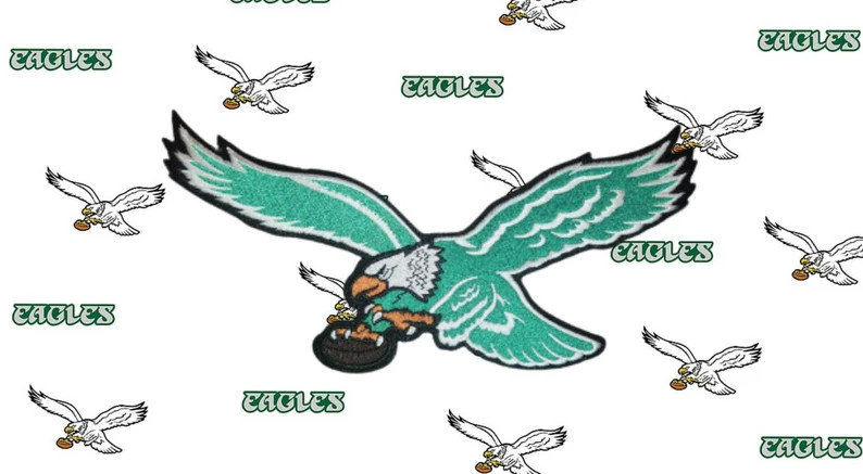10-inch PHILADELPHIA EAGLES PATCH 80'S & 90'S Sew-on / - Etsy | Etsy (US)