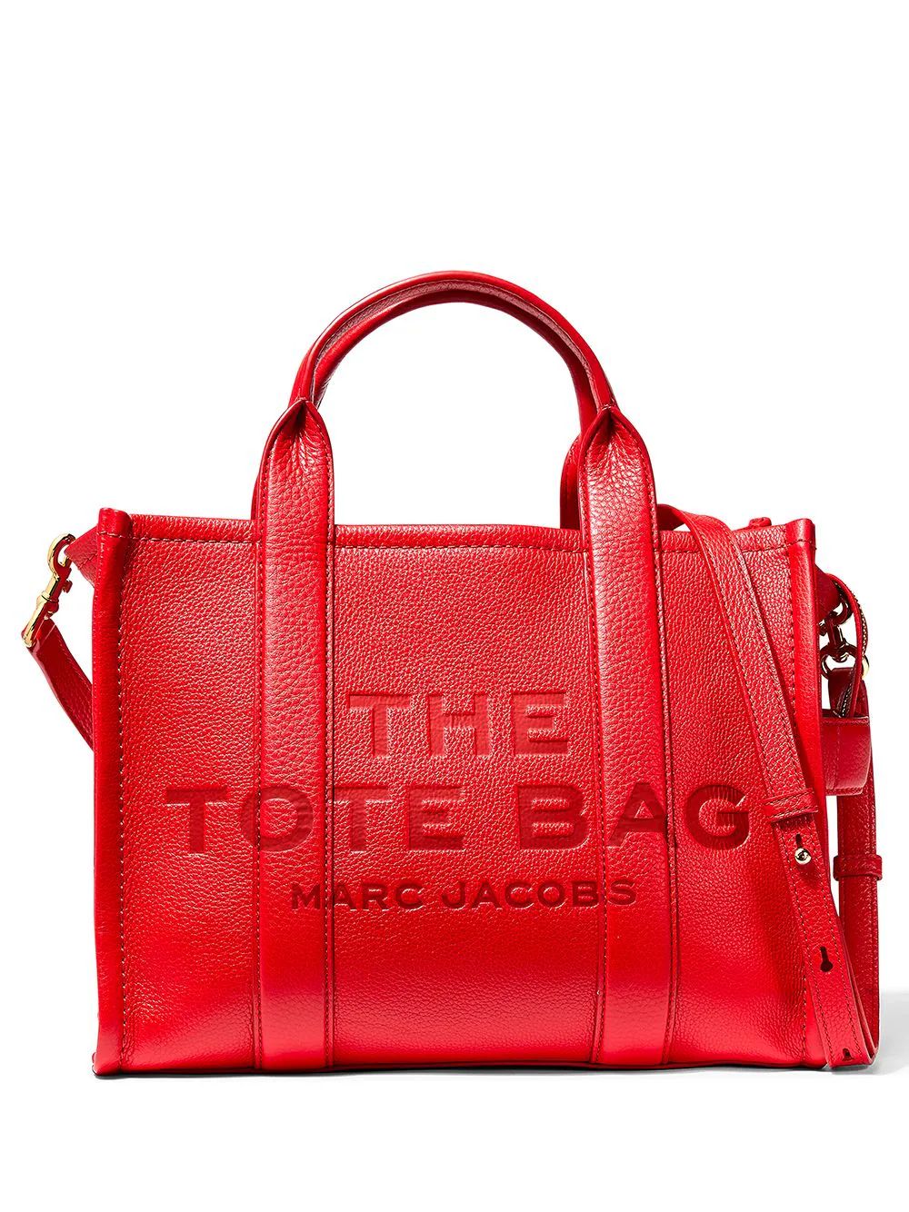 Marc Jacobs Medium The Leather Tote Bag - Farfetch | Farfetch Global