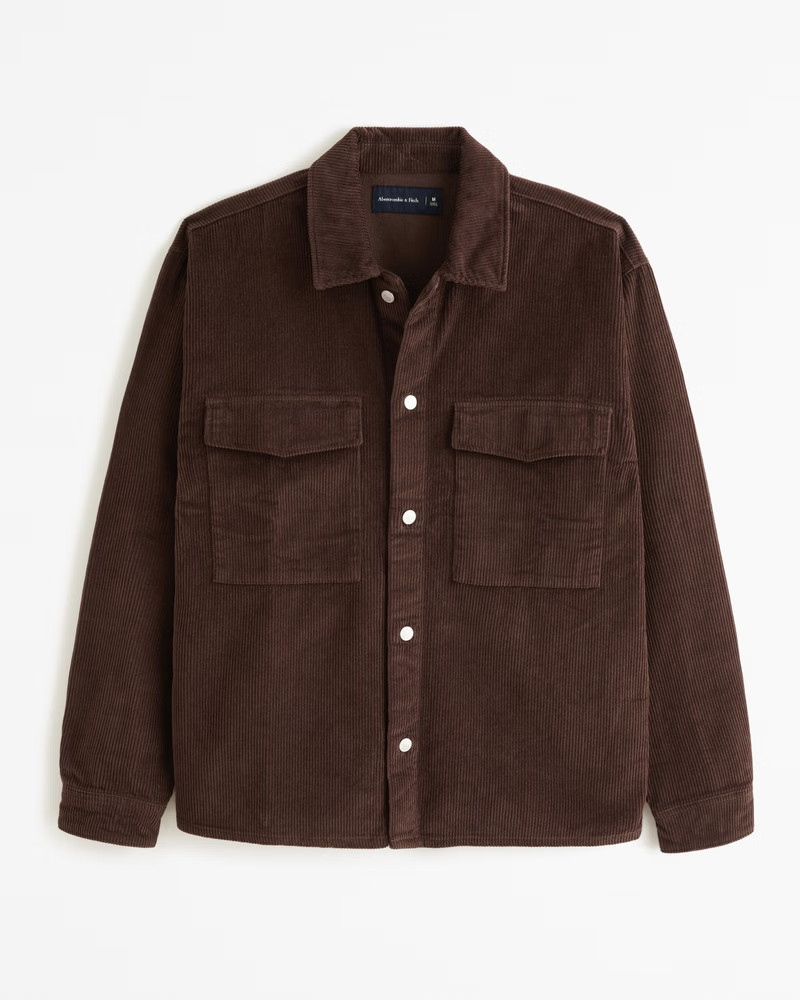 Men's Corduroy Shirt | Men's New Arrivals | Abercrombie.com | Abercrombie & Fitch (US)