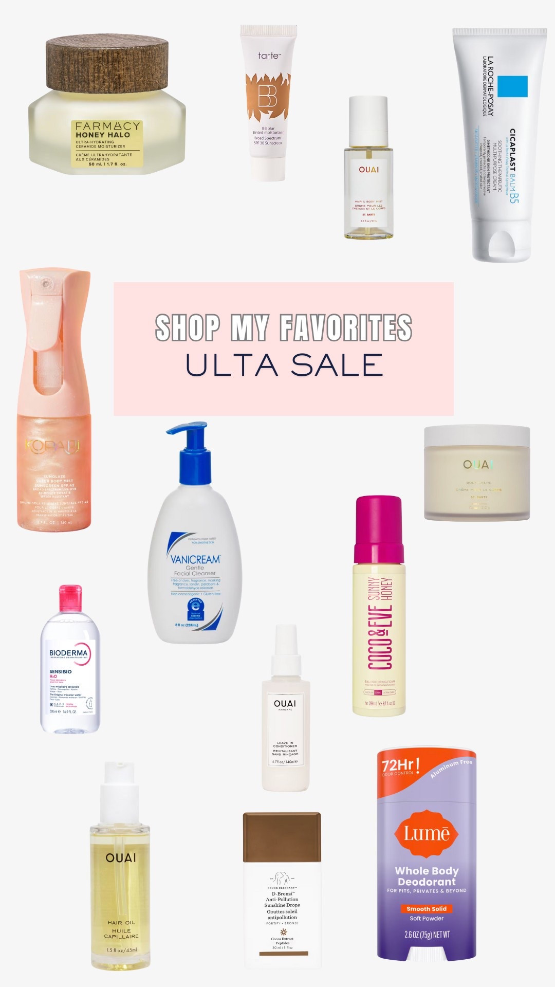 Some of my favs from Ulta! The farmacy moisturizer has been game changer! And the Vani cream face cleanser is perfect for sensitive skin  

#LTKBeauty #LTKStyleTip #LTKSpringSale