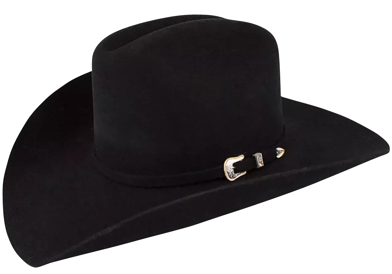 Stetson 3X Oakridge White Felt Cowboy Hat