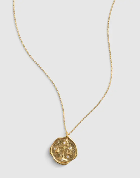 Zodiac Pendant Necklace | Madewell