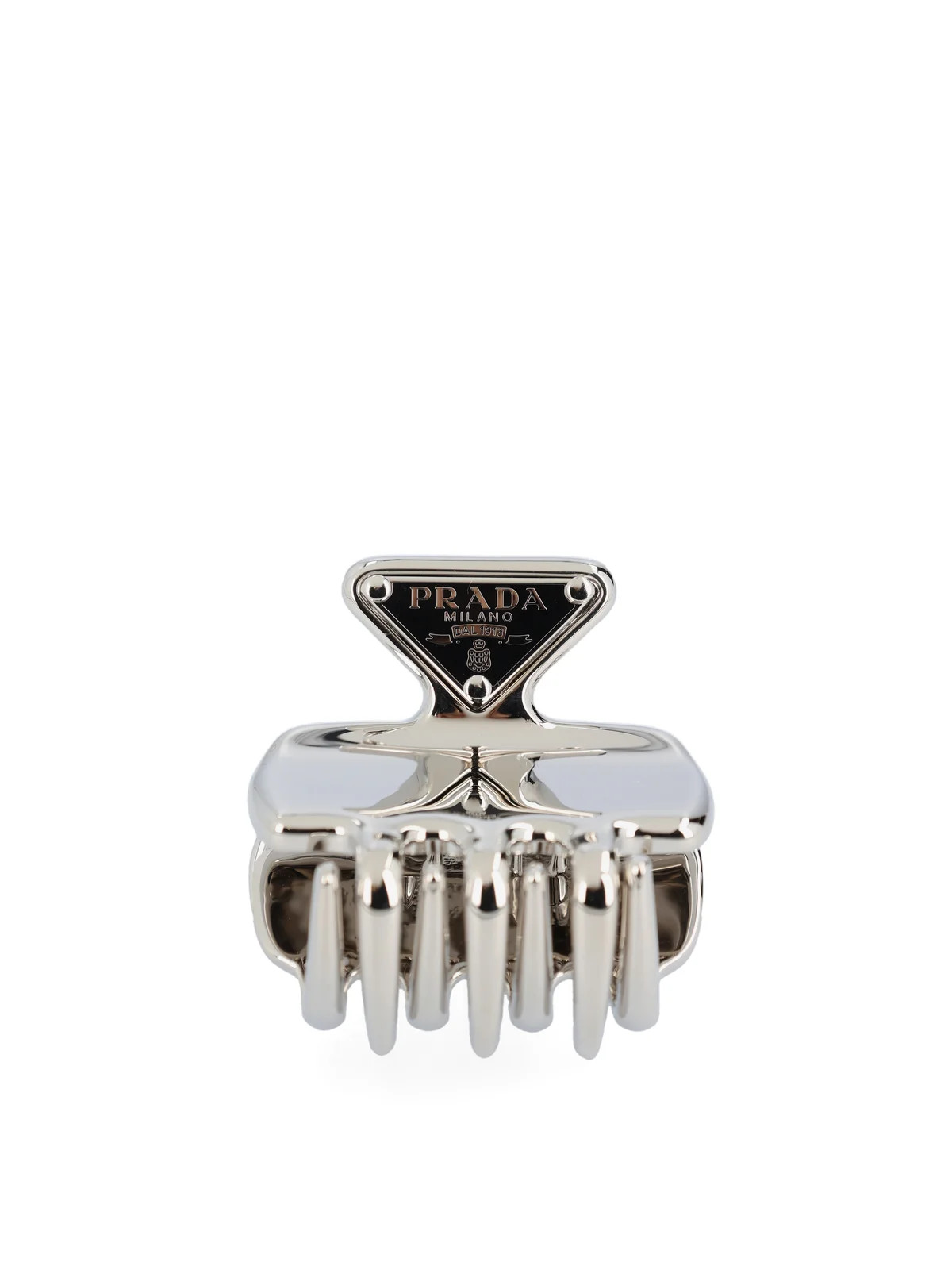 Prada Logo Detailed Claw Hair Clip | Cettire Global