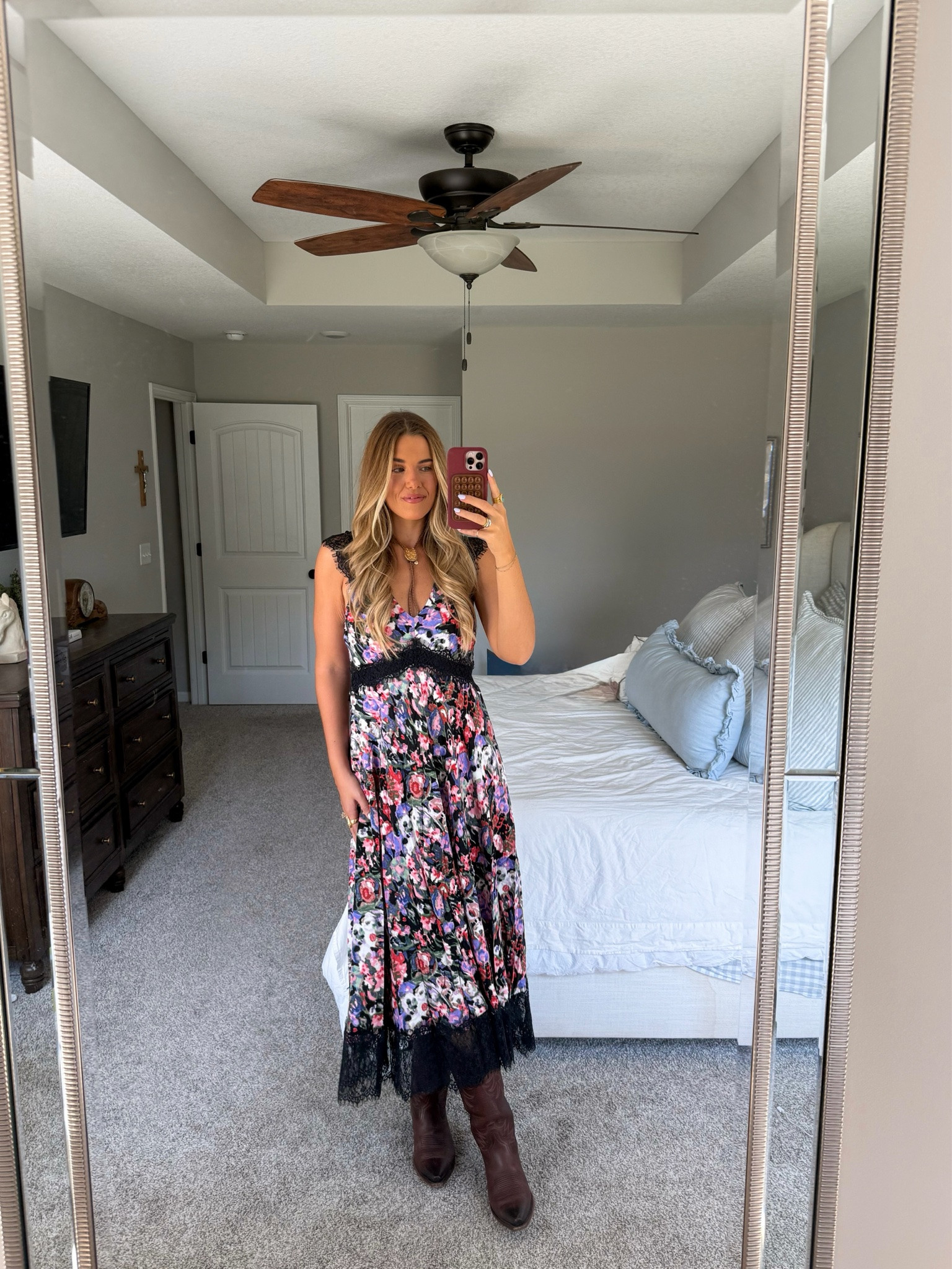 walmart ootd!! a fun western wedding guest dress in a size 4!

#LTKdayinmylife #LTKxWalmart #LTKootd