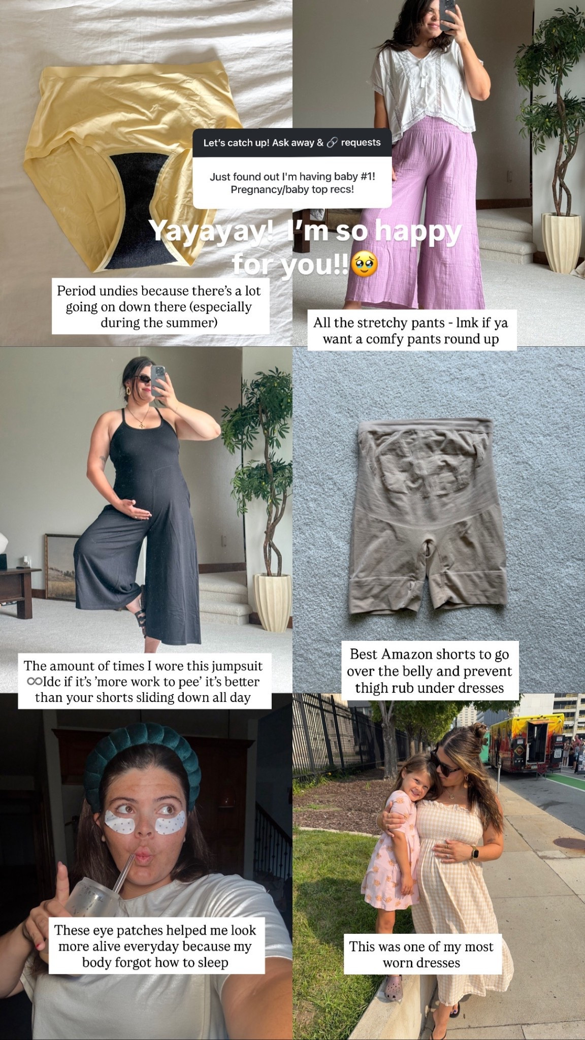 My pregnancy and maternity must haves

#LTKBump #LTKMidsize #LTKmomlife