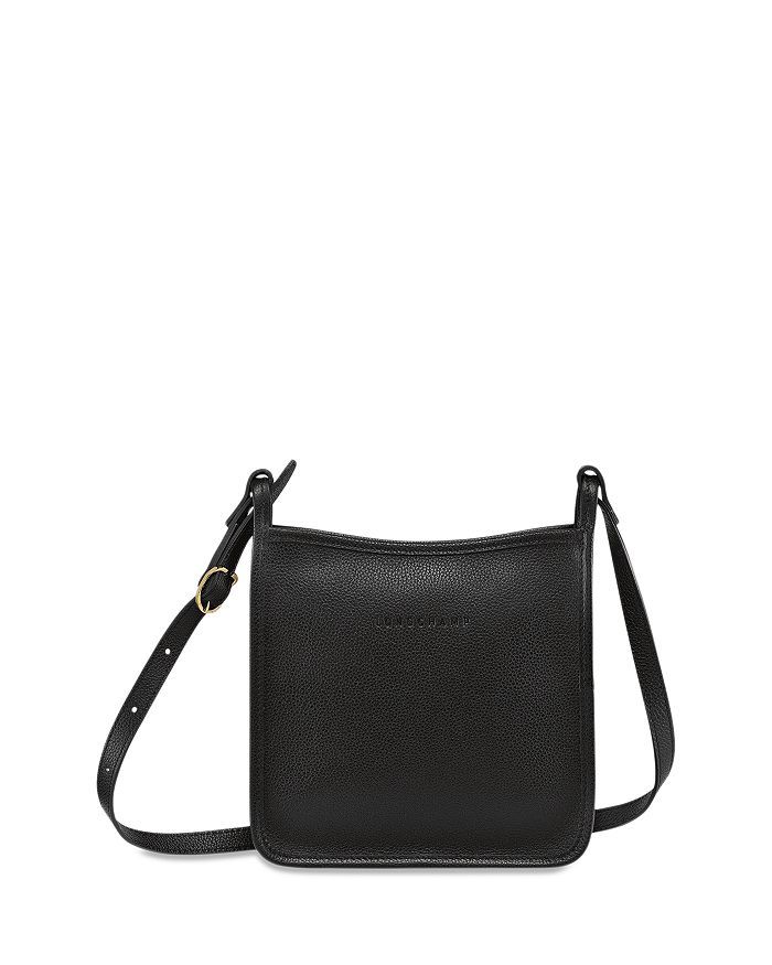 Longchamp Le Foulonn&eacute; Small Zip Leather Crossbody Handbags - Bloomingdale's | Bloomingdale's (US)