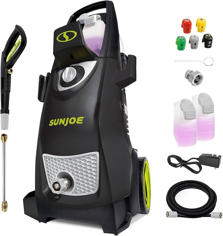 Sun Joe Electric Pressure Power Washer, Heavy-Duty 2500 Max PSI (2030 PSI PWMA Rated) - Portable ... | Amazon (US)