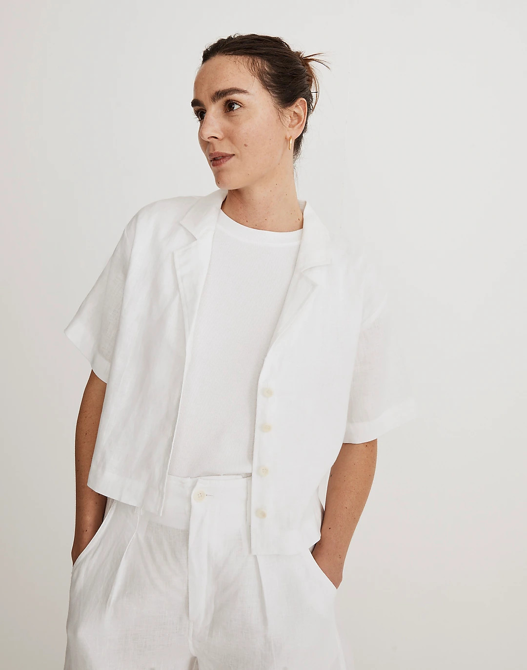 100% Linen Resort Shirt | Madewell